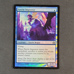 MTG - Faerie Imposter - Return to Ravnica - LP/NM - Foil - Magic The Gathering - Image 2