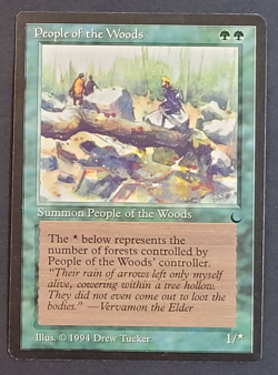 MTG - People of the Woods - The Dark - NM/LP - Vintage - Magic - 1994 - SG404 - Image 1