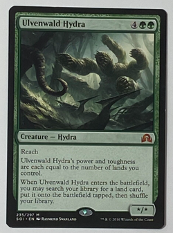 MTG, Ulvenwald Hydra - Shadows over Innistrad - NM - Green - Magic The Gathering - Image 1