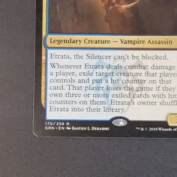 MTG - Etrata the Silencer - Guilds of Ravnica - LP - Rare - Magic The Gathering - Image 3