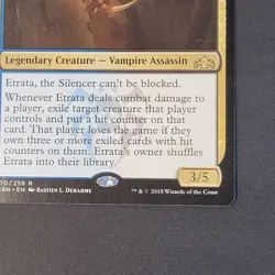 MTG - Etrata the Silencer - Guilds of Ravnica - LP - Rare - Magic The Gathering - Image 4