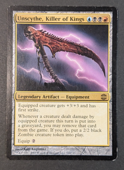 MTG - 1x Unscythe Killer of Kings - Alara Reborn - LP/MP - Magic The Gathering - Image 1