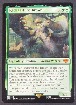 MTG - Radagast the Brown - Lord of the Rings: Tales of Middle Earth - NM - Magic - Image 1