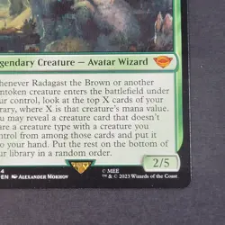 MTG - Radagast the Brown - Lord of the Rings: Tales of Middle Earth - NM - Magic - Image 4