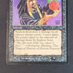 MTG - 1x Syphon Soul - Legends - NM/LP - Vintage - Black - Magic The Gathering - Image 4