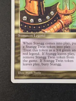 MTG - 1x Stangg - Chronicles - LP - Vintage Rare - Magic The Gathering - 1995 - Image 3