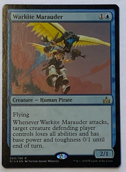 MTG - 1x Warkite Marauder - Rivals of Ixalan - NM FOIL - Magic The Gathering #60 - Image 1
