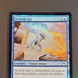 MTG - 1x Neurok Spy - Mirrodin - LP/LP+ - Foil - Blue - Vintage 2003 Magic TCG - Image 5