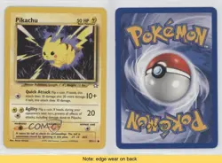Pikachu Pokemon Neo Genesis #70 2000 READ tv5 - Image 3