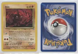 Onix Pokemon Neo Genesis #69 2000 0l4h - Image 3