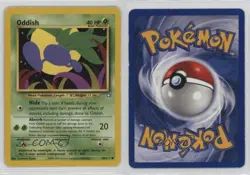 Oddish Pokemon Neo Genesis #68 2000 2f4 - Image 3