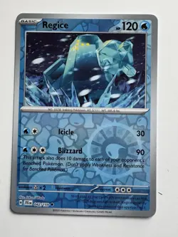 Regice - Pokemon Journey Together - 042/159 - Reverse Holo - NM - Image 1