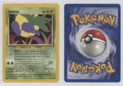 Oddish Pokemon Neo Genesis #68 2000 12g7 - Image 3