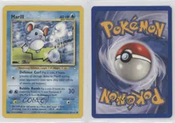 Marill Pokemon Neo Genesis #66 2000 0q0m - Image 3