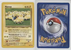 Mareep Pokemon Neo Genesis #65 2000 17t2 - Image 3