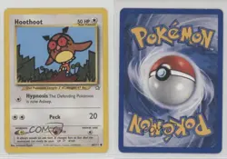 Hoothoot Pokemon Neo Genesis #60 2000 17dm - Image 3