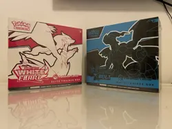 Pokemon Centre PKC Black Bolt & White Flare ETB Elite Trainer Box - Image 1