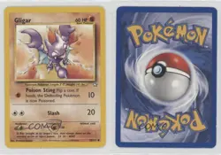 Gligar Pokemon Neo Genesis #59 2000 0ed - Image 3