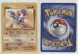 Gligar Pokemon Neo Genesis #59 2000 10cj - Image 3