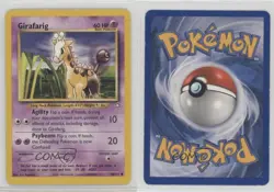 Girafarig Pokemon Neo Genesis #58 2000 0ed - Image 3