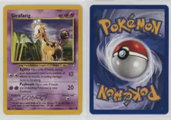 Girafarig Pokemon Neo Genesis #58 2000 17t2 - Image 3