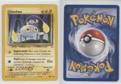 Chinchou Pokemon Neo Genesis #55 2000 10cj - Image 3