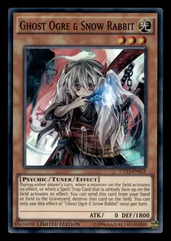 Ghost Ogre & Snow Rabbit CT13-EN012 Super Rare - Yugioh - Image 1