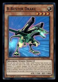 B-Buster Drake SDRS-EN002 Super Rare - Yugioh - Image 1