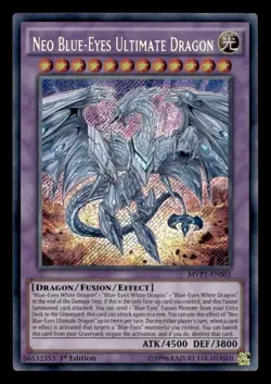 Neo Blue Eyes Ultimate Dragon MVP1-ENS01 Secret Rare - Yugioh - Image 1