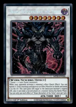 Draco Berserker of the Tenyi MP20-EN166 Secret Rare - Yugioh - Image 1