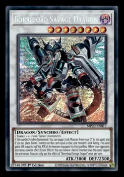 Borreload Savage Dragon MP20-EN017 Secret Rare - Yugioh - Image 1