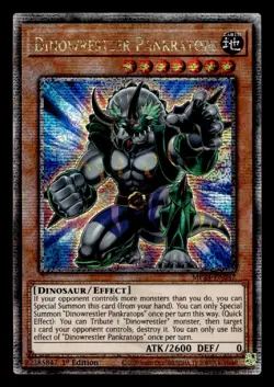 Dinowrestler Pankratops MP24-EN047 Quarter Century Rare - Yugioh - Image 1