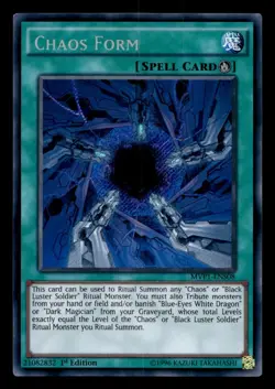 Chaos Form MVP1-ENS08 Secret Rare - Yugioh - Image 1