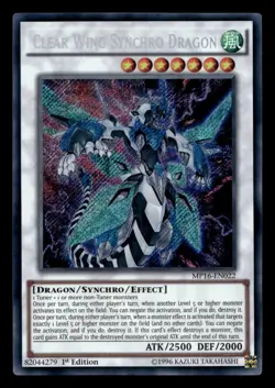 Clear Wing Synchro Dragon MP16-EN022 Secret Rare - Yugioh - Image 1