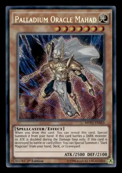 Palladium Oracle Mahad MVP1-ENS53 Secret Rare - Yugioh - Image 1