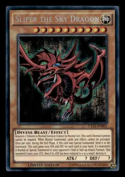 Slifer the Sky Dragon CT13-EN001 Secret Rare - Yugioh - Image 1