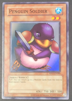 Yugioh TCG - 1x Penguin Soldier - RP01-EN089 - NM - 2024 Reprint, Super Rare Unl - Image 1