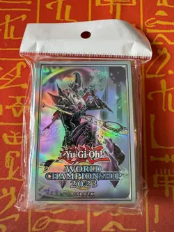 YUGIOH DUELIST CARD PROTECTOR SLEEVES LEGENDARY MAGICIAN OF DARK (100) JAPANESE - Image 1