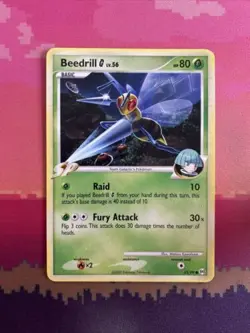 Pokemon Card Beedrill Arceus Common 53/99 Near Mint - Image 1