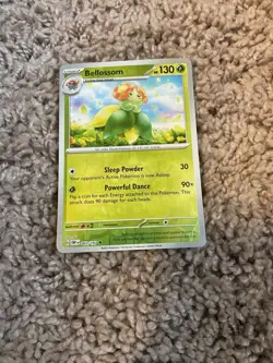 Bellossom 003/197 Pokemon Obsidian Flames SV03 Reverse Holo Uncommon Card - Image 1