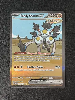 Pokemon TCG Card - Sandy Shocks ex Alt Art - 250/182 - Paradox Rift - Image 1