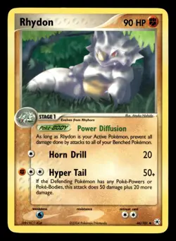 Rhydon 46/101 Ex Hidden Legends Pokemon Card - Image 1