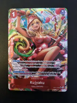 Kujyaku Alt Art OP11-004 SR A Fist of Divine Speed One Piece Card Game ENGLISH - Image 1