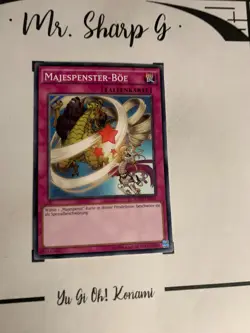 MAJESPENSTER-BOE - RATE-DE075 DEUTSCH Yu-Gi-Oh! CARD GAME TCG ORIGINAL KONAMI - Image 2