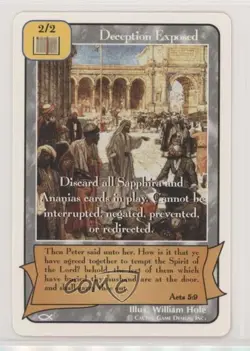 2001 Redemption - Collectible Card Game: Apostles Expansion Set gl9 - Image 1