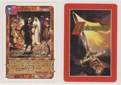 2001 Redemption - Collectible Card Game: Apostles Expansion Set Betrayal gl9 - Image 3