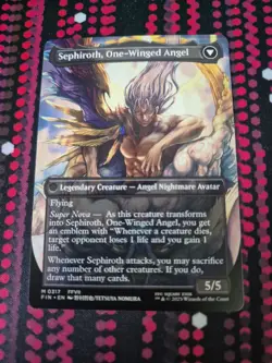 MTG - Sephiroth, Fabled SOLDIER - borderless nonfoil - 0317 - Near mint - Image 2