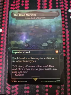 MTG The Dead Marshes Urborg, Tomb of Yawgmoth Foil - Image 1