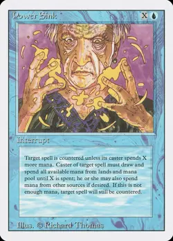 MTG - Power Sink - Revised Edition - X1 - (LP) - - Image 1