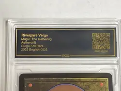 Graded GEM MINT MTG Riverpyre Verge First-Place Foil Aetherdrift PCG 10 Magic - Image 4